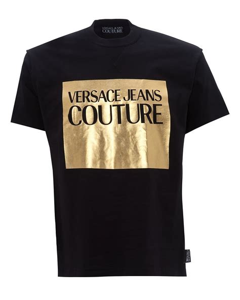 versace couture t-shirt mens|Versace jeans couture shirt men.